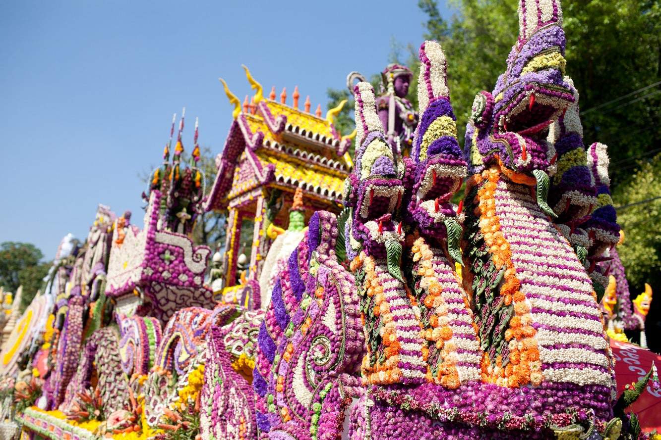 Chiang Mai Flower Festival 2019 Dates & Location of Parade, Thailand
