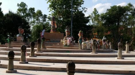 The Navel City Pillar Of Chiang Rai