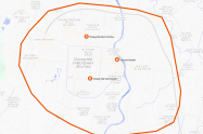 Chiang Mai Songthaews Route Maps Inner
