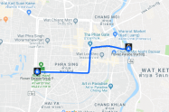 Chiang Mai Flower Festival Map Parade Route