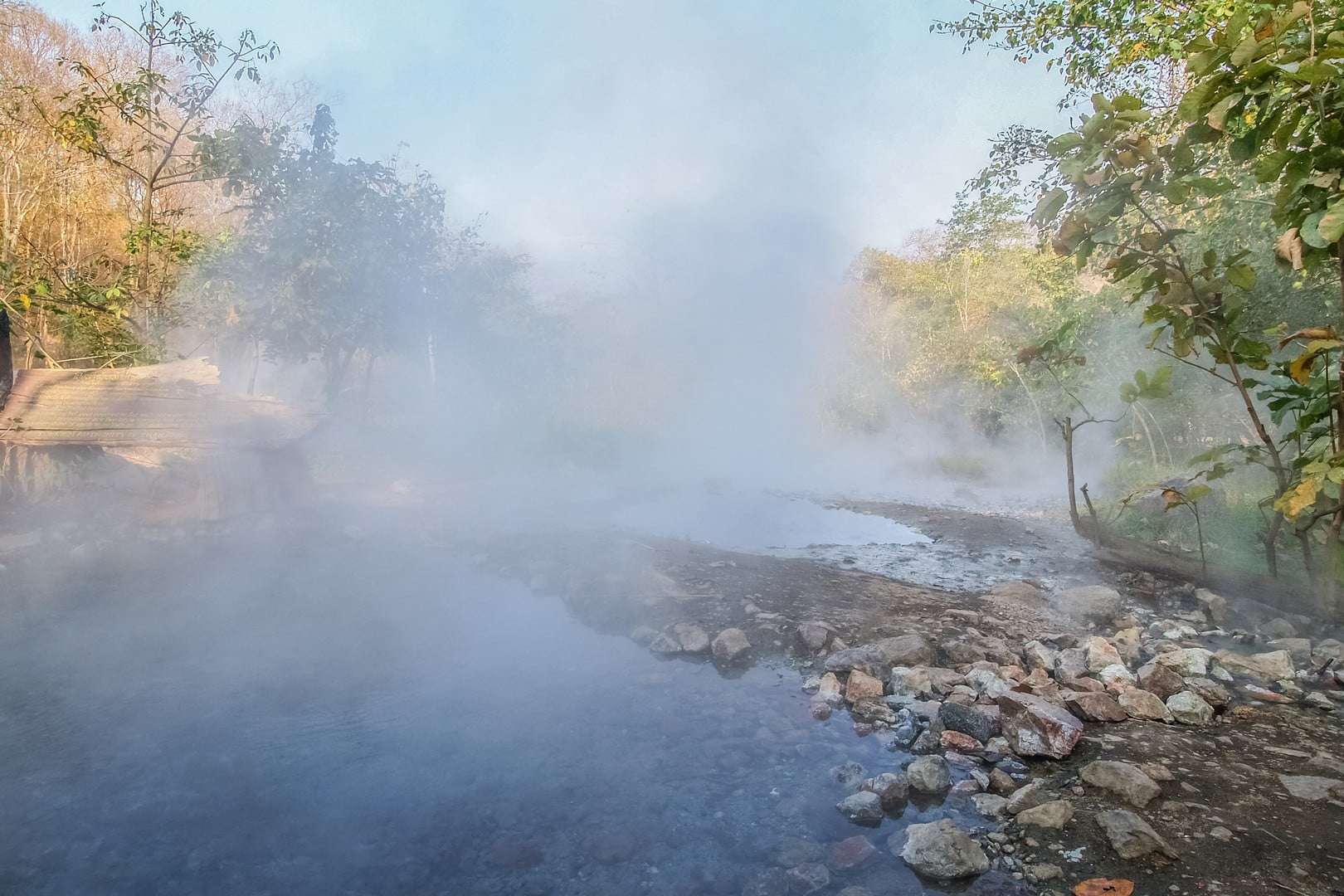 Pai Hot Springs - How to Get There, National Park Map & Directions